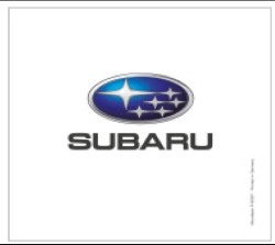 Subaru microfiber cloth