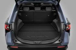 Load space liner mat for vehicles with subwoofer