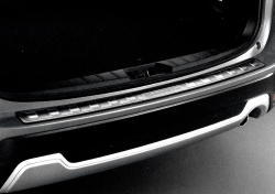 Bumper protection strip stainless steel