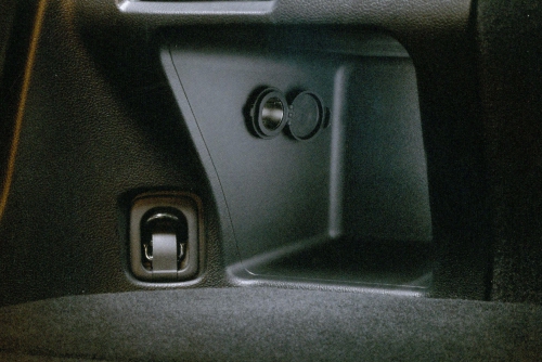 12 Volt socket for the charging compartment