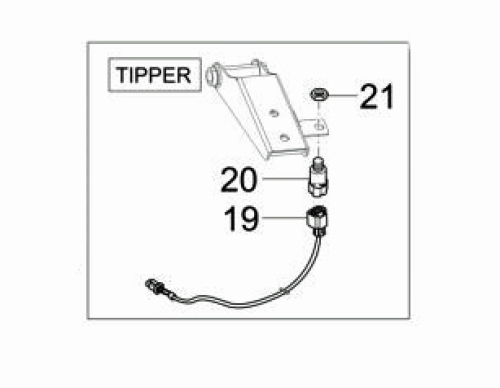 Schalter für Kippersignal